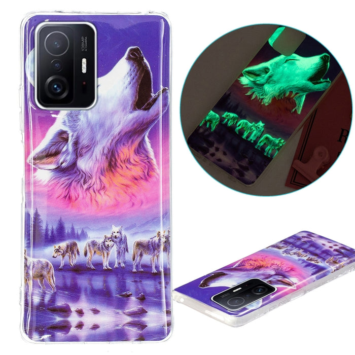 Estuche protector de teléfono TPU luminoso, For Samsung Galaxy S22 5G, For Samsung Galaxy S22+ 5G, For Samsung Galaxy S22 Ultra 5G, For Samsung Galaxy A03s, For Samsung Galaxy A13 5G, For Xiaomi Redmi 10, For Xiaomi 11T / 11T Pro