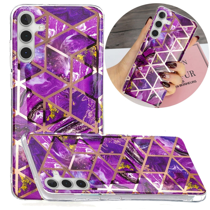 Caja protectora del teléfono de TPU de galvanoplastia, For Samsung Galaxy A03s 166mm EU Version, For Samsung Galaxy A13, For Samsung Galaxy S22+ 5G, For Samsung Galaxy S22 Ultra 5G, For Samsung Galaxy S22 5G, For Xiaomi Redmi 10, For Xiaomi 11T / 11T Pro