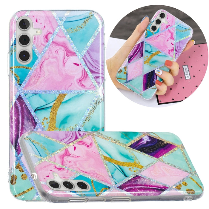 Caja protectora del teléfono de TPU de galvanoplastia, For Samsung Galaxy A03s 166mm EU Version, For Samsung Galaxy A13, For Samsung Galaxy S22+ 5G, For Samsung Galaxy S22 Ultra 5G, For Samsung Galaxy S22 5G, For Xiaomi Redmi 10, For Xiaomi 11T / 11T Pro