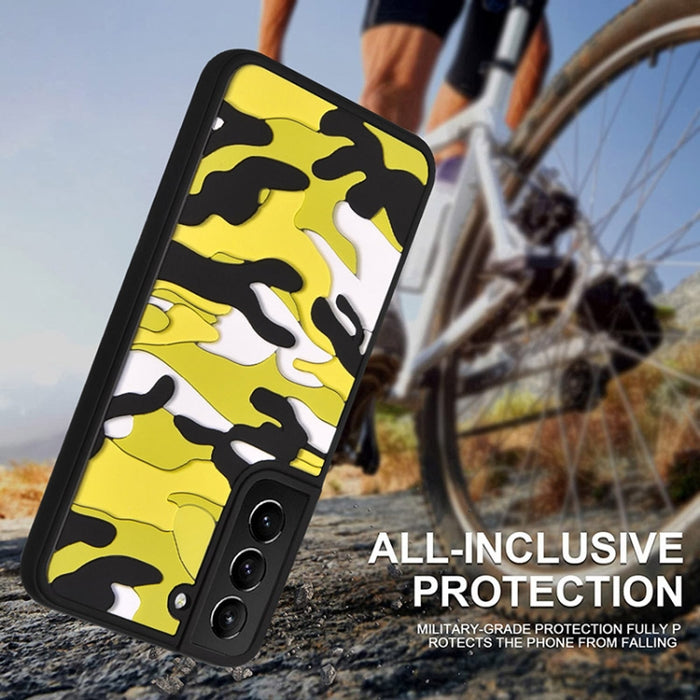 Camuflaje Nubes Relieve Piel Sensación Silicona Funda para teléfono a prueba de golpes, For Samsung Galaxy S22 5G, For Samsung Galaxy S22+ 5G, For Samsung Galaxy S22 Ultra 5G, For Xiaomi Redmi Note 10 Pro China / Poco X3 GT                             ...
