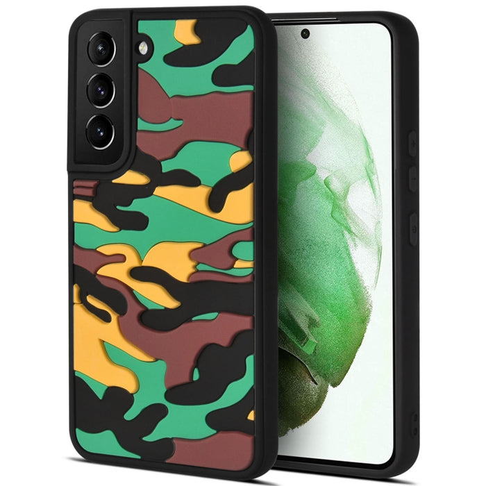 Camuflaje Nubes Relieve Piel Sensación Silicona Funda para teléfono a prueba de golpes, For Samsung Galaxy S22 5G, For Samsung Galaxy S22+ 5G, For Samsung Galaxy S22 Ultra 5G, For Xiaomi Redmi Note 10 Pro China / Poco X3 GT                             ...