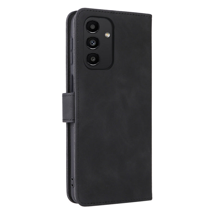 Caja del teléfono de la PU de la textura del becerro de la hebilla magnética de la sensación de la piel, For Samsung Galaxy A13 4G, For Sharp Aquos Wish SHG06, For Xiaomi 12 5G, For OnePlus 10 Pro 5G