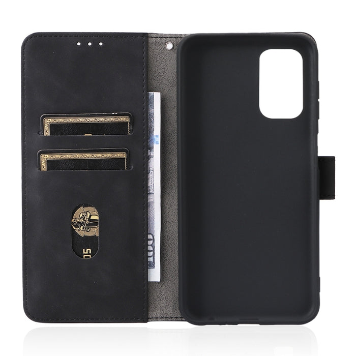 Caja del teléfono de la PU de la textura del becerro de la hebilla magnética de la sensación de la piel, For Samsung Galaxy A13 4G, For Sharp Aquos Wish SHG06, For Xiaomi 12 5G, For OnePlus 10 Pro 5G
