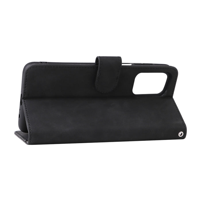 Caja del teléfono de la PU de la textura del becerro de la hebilla magnética de la sensación de la piel, For Samsung Galaxy A13 4G, For Sharp Aquos Wish SHG06, For Xiaomi 12 5G, For OnePlus 10 Pro 5G