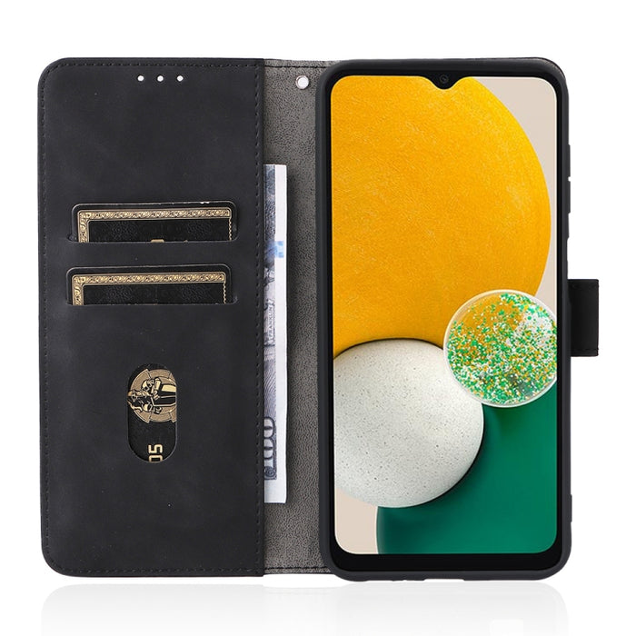 Caja del teléfono de la PU de la textura del becerro de la hebilla magnética de la sensación de la piel, For Samsung Galaxy A13 4G, For Sharp Aquos Wish SHG06, For Xiaomi 12 5G, For OnePlus 10 Pro 5G