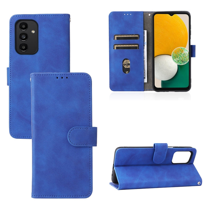 Caja del teléfono de la PU de la textura del becerro de la hebilla magnética de la sensación de la piel, For Samsung Galaxy A13 4G, For Sharp Aquos Wish SHG06, For Xiaomi 12 5G, For OnePlus 10 Pro 5G