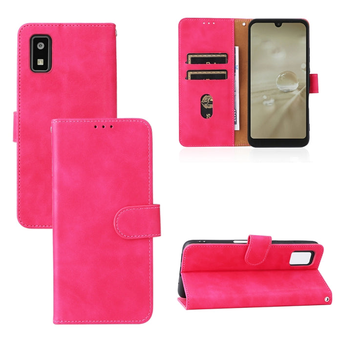 Caja del teléfono de la PU de la textura del becerro de la hebilla magnética de la sensación de la piel, For Samsung Galaxy A13 4G, For Sharp Aquos Wish SHG06, For Xiaomi 12 5G, For OnePlus 10 Pro 5G