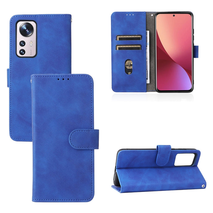 Caja del teléfono de la PU de la textura del becerro de la hebilla magnética de la sensación de la piel, For Samsung Galaxy A13 4G, For Sharp Aquos Wish SHG06, For Xiaomi 12 5G, For OnePlus 10 Pro 5G