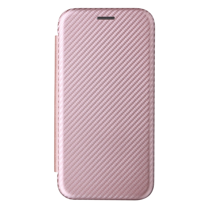 Caja del teléfono de la PU del tirón horizontal magnético de la textura de la fibra de carbono, For Sharp Aquos Wish SHG06, For Xiaomi 12 5G