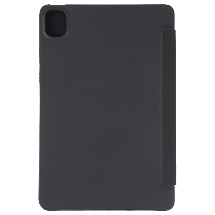 Estuche de tableta de cuero de tres pliegues de TPU, For Xiaomi Mi Pad 5