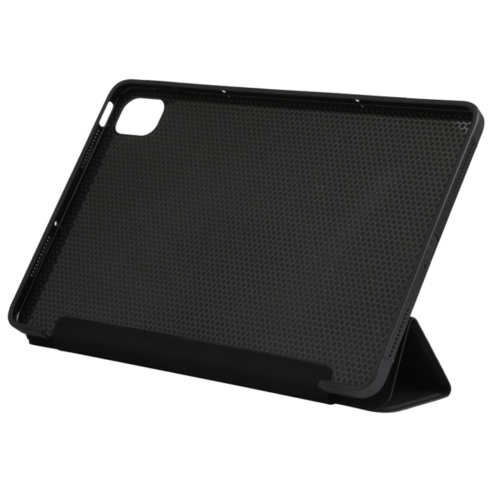 Estuche de tableta de cuero de tres pliegues de TPU, For Xiaomi Mi Pad 5