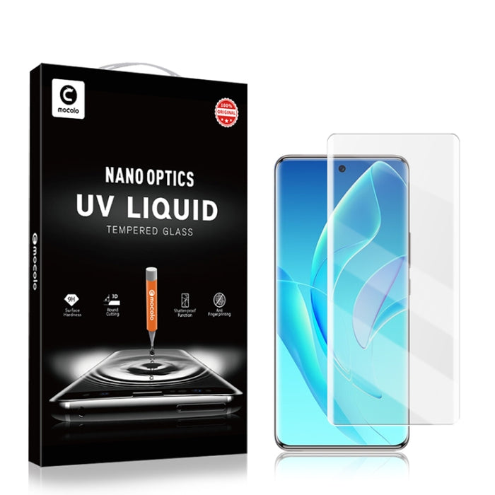 Mocolo 9H 3D Película de vidrio templado UV, For Honor 60, For Honor 60 Pro, For OnePlus 10 Pro, For Samsung Galaxy S22 Ultra 5G, For Xiaomi 12 Pro, For Xiaomi 12 / 12X