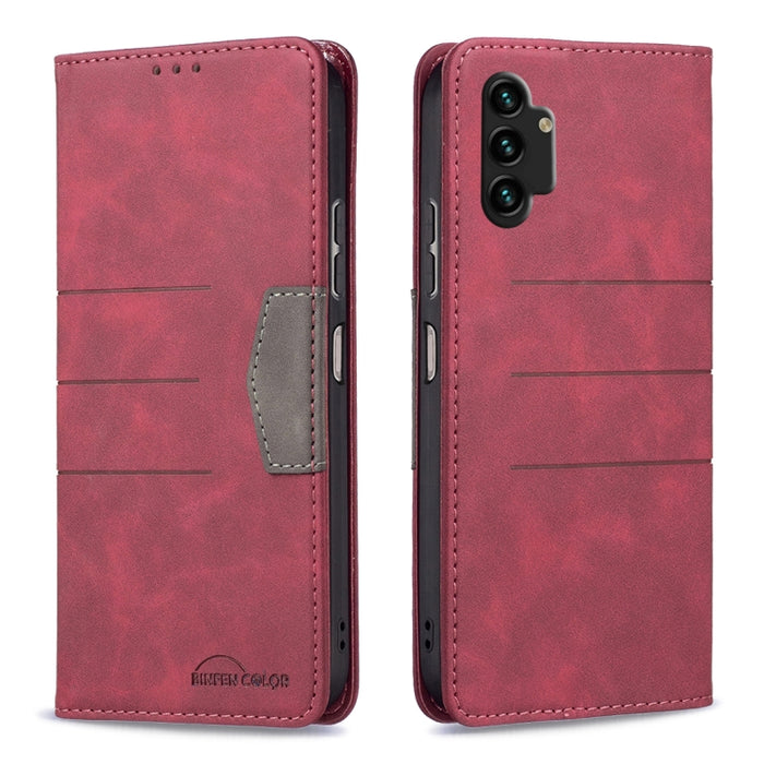 Caja de teléfono de cuero de empalme magnético, For Samsung Galaxy A13 4G, For Samsung Galaxy A33 5G, For Samsung Galaxy A73 5G, For Xiaomi 12