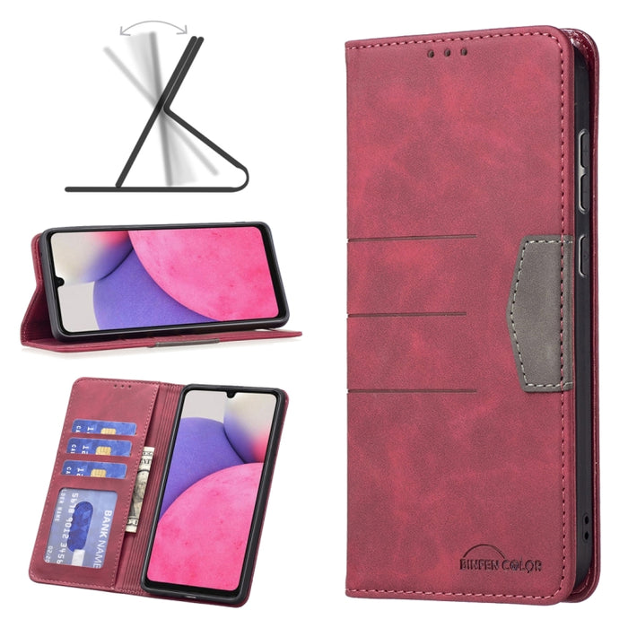 Caja de teléfono de cuero de empalme magnético, For Samsung Galaxy A13 4G, For Samsung Galaxy A33 5G, For Samsung Galaxy A73 5G, For Xiaomi 12