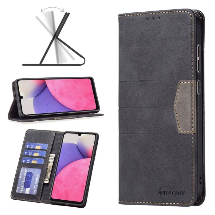 Caja de teléfono de cuero de empalme magnético, For Samsung Galaxy A13 4G, For Samsung Galaxy A33 5G, For Samsung Galaxy A73 5G, For Xiaomi 12