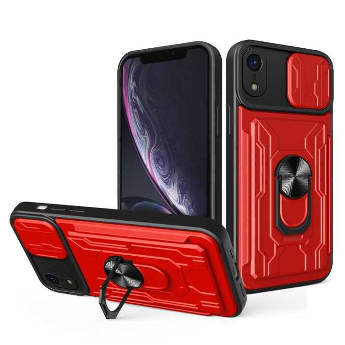 Estuche deslizante para teléfono con tarjeta Camshield