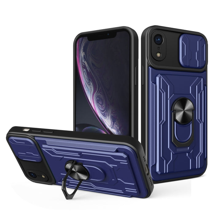 Estuche deslizante para teléfono con tarjeta Camshield
