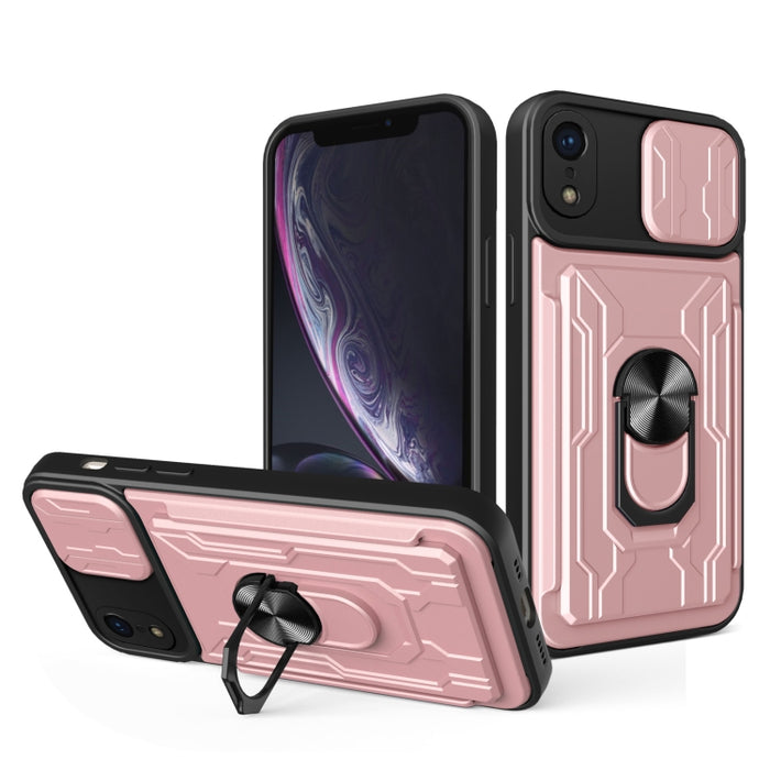 Estuche deslizante para teléfono con tarjeta Camshield