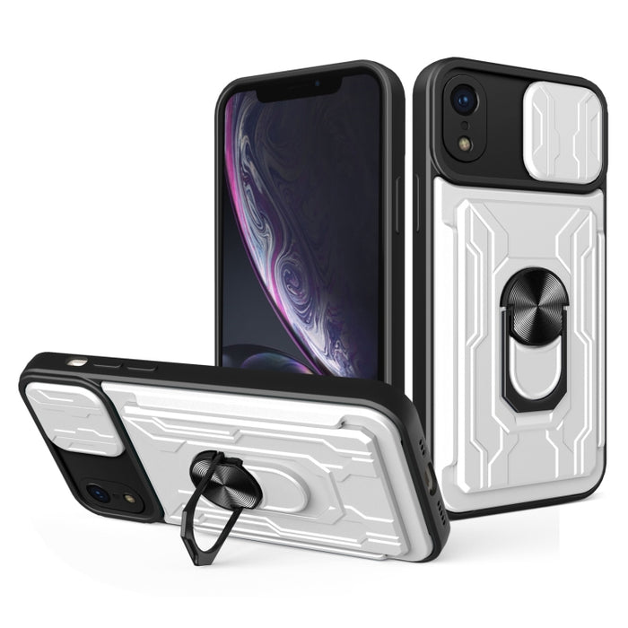 Estuche deslizante para teléfono con tarjeta Camshield