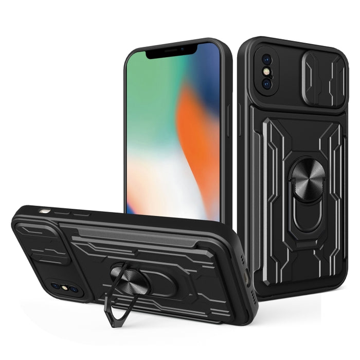Estuche deslizante para teléfono con tarjeta Camshield