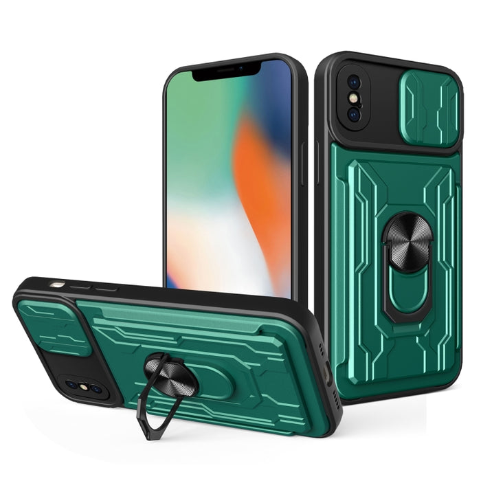 Estuche deslizante para teléfono con tarjeta Camshield