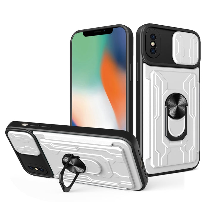 Estuche deslizante para teléfono con tarjeta Camshield