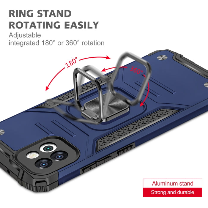 Armadura magnética TPU + Funda para teléfono con soporte para PC, For Motorola Moto G Pure, For Xiaomi Redmi Note 11, For Samsung Galaxy A03 164mm, For Samsung Galaxy A13 5G, For Samsung Galaxy A33 5G