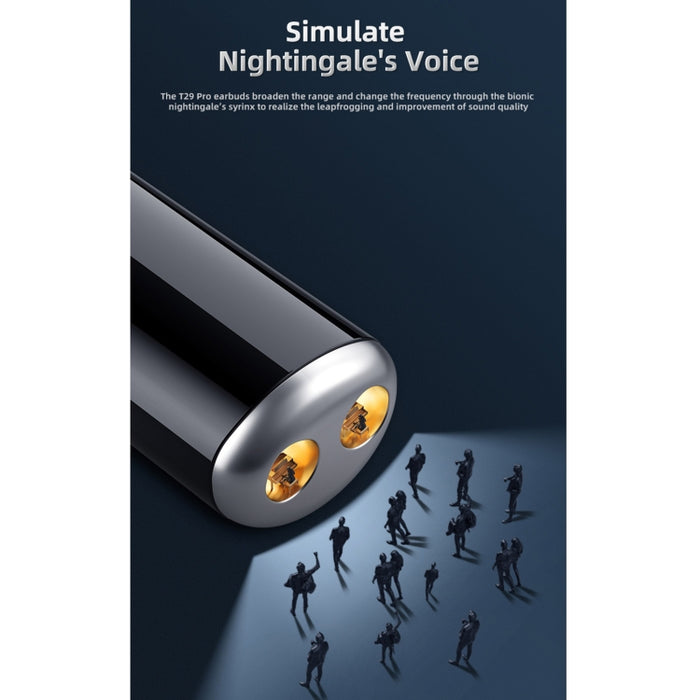 awei T29 PRO TWS Auricular Bluetooth inalámbrico estéreo