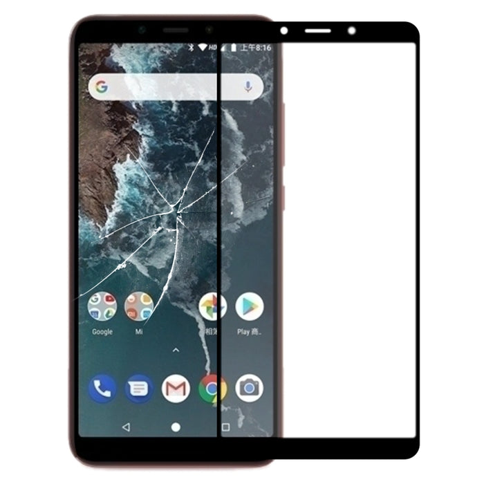 Lente de cristal exterior de la pantalla frontal con adhesivo OCA ópticamente transparente para Xiaomi, Mi Mix 2, Mi Mix 2S, Redmi 5 Plus, Redmi Note 5, Mi 6X