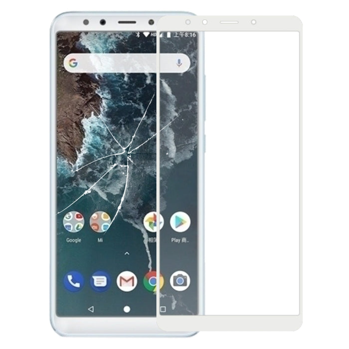 Lente de cristal exterior de la pantalla frontal con adhesivo OCA ópticamente transparente para Xiaomi, Mi Mix 2, Mi Mix 2S, Redmi 5 Plus, Redmi Note 5, Mi 6X