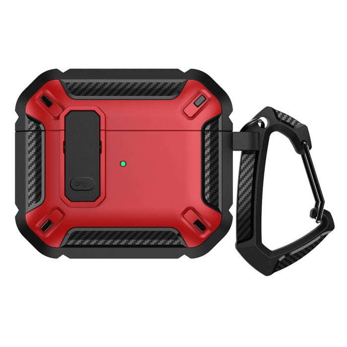 Funda protectora para auriculares Shield a prueba de golpes con gancho para AirPods 3