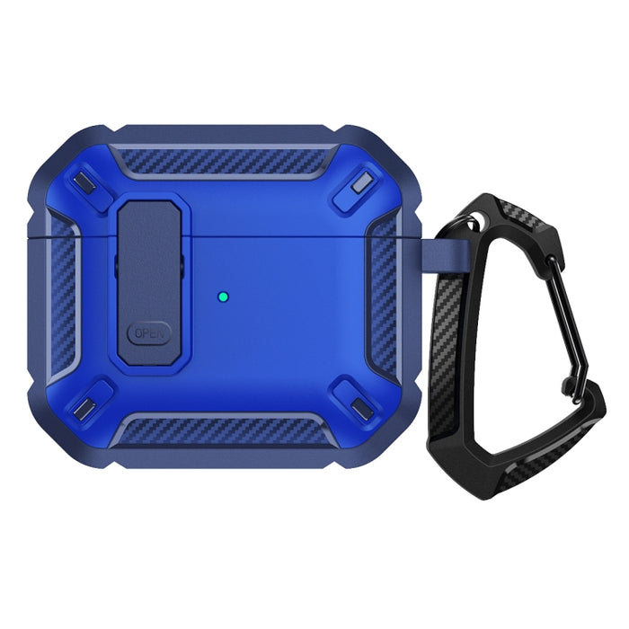 Funda protectora para auriculares Shield a prueba de golpes con gancho para AirPods 3
