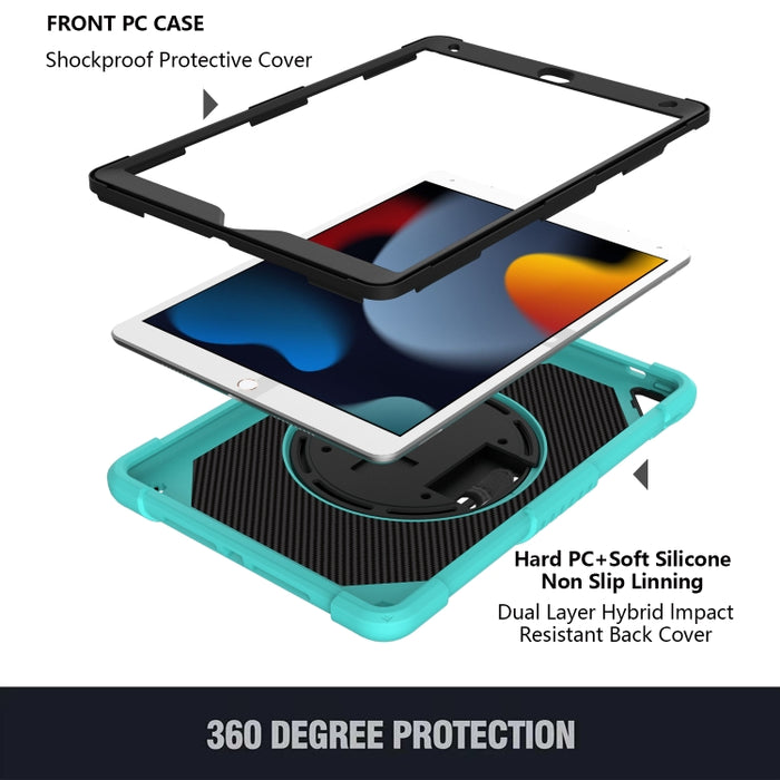 Estuche para tableta con combinación de PC y silicona