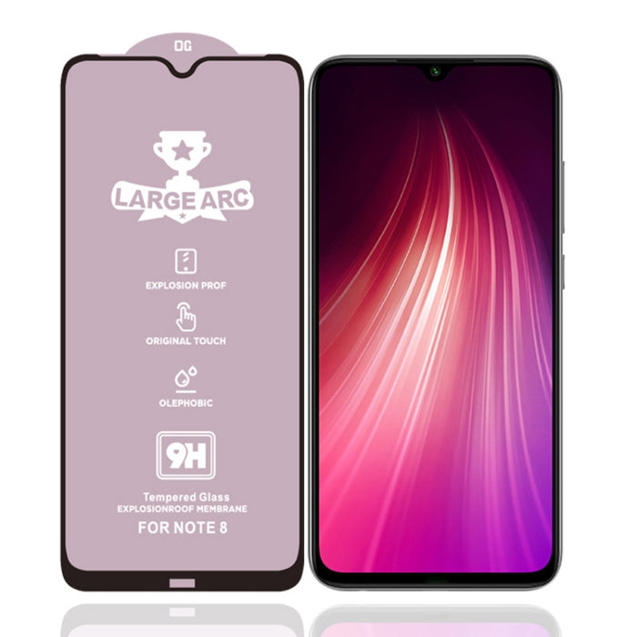 Película de vidrio templado de pantalla completa de alta alúmina de arco grande 9H HD, For Xiaomi Redmi 6(1 PC), For Xiaomi Redmi 6A(1 PC), For Xiaomi Redmi 6 Pro(1 PC), For Xiaomi Redmi 7(1 PC), For Xiaomi Redmi 7A(1 PC), For Xiaomi Redmi Go(1 PC)    ...