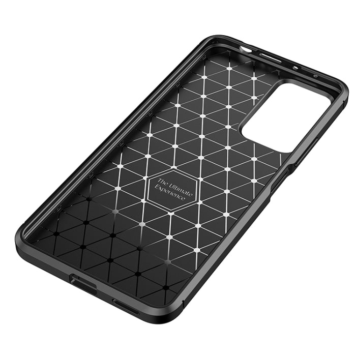 Funda de teléfono TPU a prueba de golpes con textura de fibra de carbono, For Xiaomi Redmi Note 11 Pro Overseas Version, For Xiaomi Redmi Note 11 Overseas Version, For vivo iQOO U5 / T1 India / Y75 5G / Y55 5G Taiwan