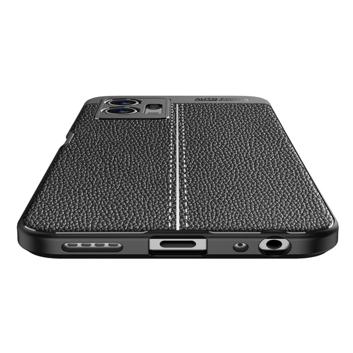 Funda de TPU para teléfono a prueba de golpes con textura Litchi, For vivo iQOO U5 / T1 India, For Xiaomi Redmi Note 11 Pro Global, For Xiaomi Redmi Note 11 Global