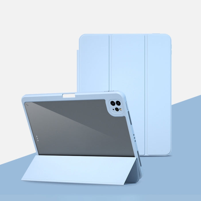 Estuche magnético para tableta inteligente de cuero partido, For iPad mini 5 / mini 4, For iPad mini 6 / mini 2024, For iPad 9.7 2017 / 2018, For iPad Air / Air 2, For iPad Pro 10.5, For iPad Air 2022 / 2020 10.9, For iPad Pro 11 2020                  ...