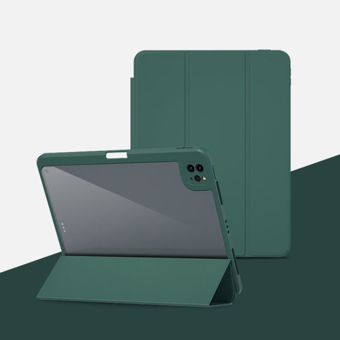 Estuche magnético para tableta inteligente de cuero partido, For iPad mini 5 / mini 4, For iPad mini 6 / mini 2024, For iPad 9.7 2017 / 2018, For iPad Air / Air 2, For iPad Pro 10.5, For iPad Air 2022 / 2020 10.9, For iPad Pro 11 2020                  ...