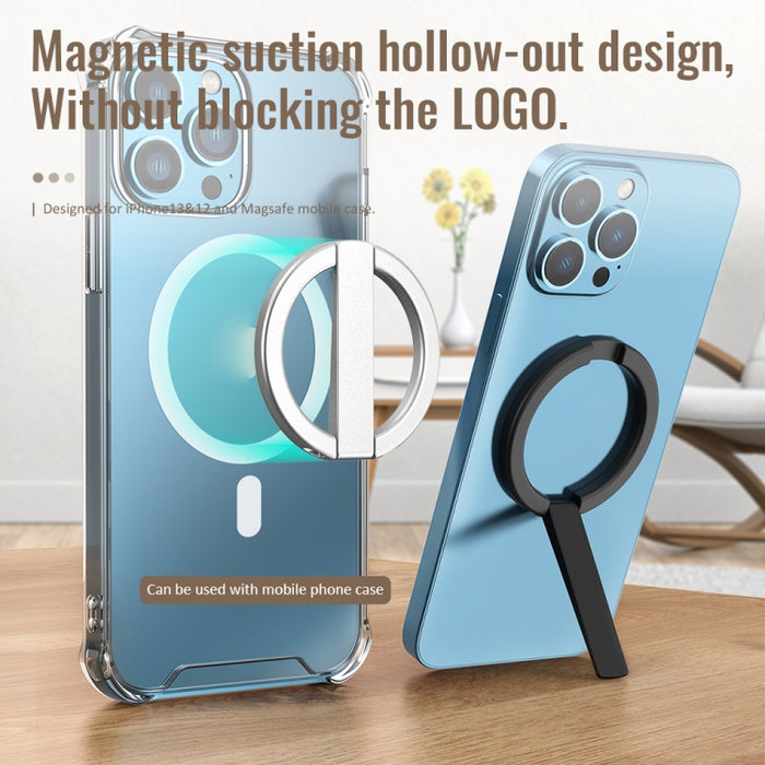 Soporte para teléfono con adhesivo trasero magnético R-JUST SJ20 para las series iPhone 12 y 13