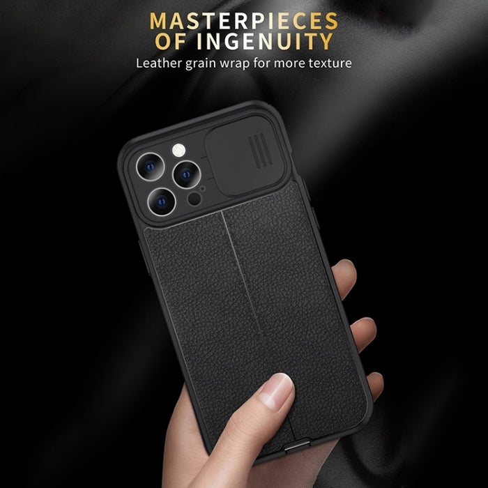 Litchi Texture Sliding Camshield TPU Funda protectora para teléfono, For Xiaomi Poco X3, For Xiaomi Redmi 9, For Xiaomi Redmi 9A, For Xiaomi Redmi K40, For Xiaomi Redmi Note 8, For Xiaomi Redmi Note 8 Pro, For Xiaomi Redmi Note 9 4G / Redmi 9T         ...