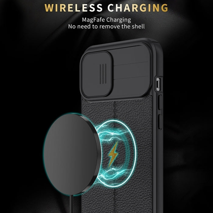 Litchi Texture Sliding Camshield TPU Funda protectora para teléfono, For Xiaomi Poco X3, For Xiaomi Redmi 9, For Xiaomi Redmi 9A, For Xiaomi Redmi K40, For Xiaomi Redmi Note 8, For Xiaomi Redmi Note 8 Pro, For Xiaomi Redmi Note 9 4G / Redmi 9T         ...