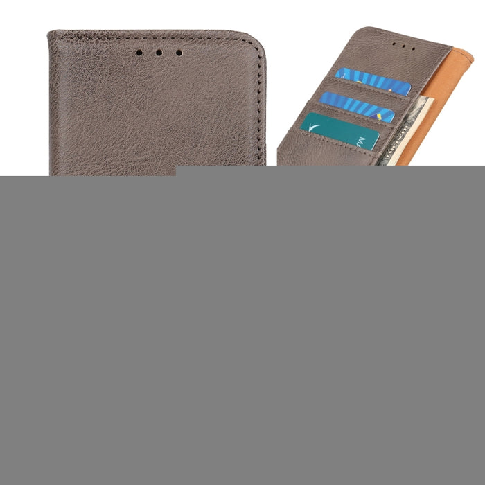 KHAZNEH Funda de cuero con tapa de textura de piel de vaca para teléfono, For Xiaomi Redmi Note 11S, For OPPO Reno7 SE 5G
