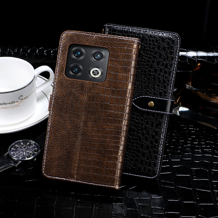 idewei Estuche de cuero para teléfono con tapa horizontal con textura de cocodrilo, For OnePlus 10 Pro, For OPPO A36, For OPPO Reno6 Lite, For OPPO Realme 9i, For Xiaomi Redmi Note 11 International Version, For Samsung Galaxy A53 5G                    ...