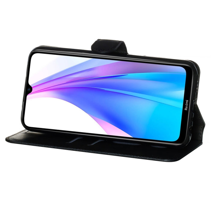 Estuche de cuero de PU con tapa horizontal y textura clásica de becerro, con soporte, ranuras para tarjetas y billetera, For Xiaomi Mi Note 10 / Note 10 Pro / CC9 Pro, For Xiaomi Redmi Note 8T, For Xiaomi Mi 9 Pro, For Xiaomi Redmi 8A / Redmi 8        ...