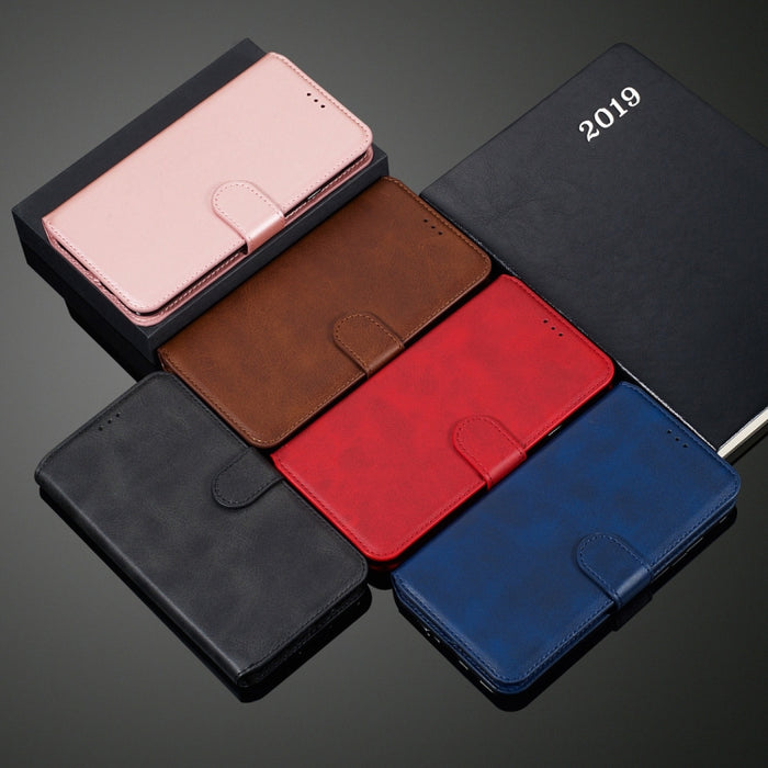 Estuche de cuero de PU con tapa horizontal y textura clásica de becerro, con soporte, ranuras para tarjetas y billetera, For Xiaomi Mi Note 10 / Note 10 Pro / CC9 Pro, For Xiaomi Redmi Note 8T, For Xiaomi Mi 9 Pro, For Xiaomi Redmi 8A / Redmi 8        ...