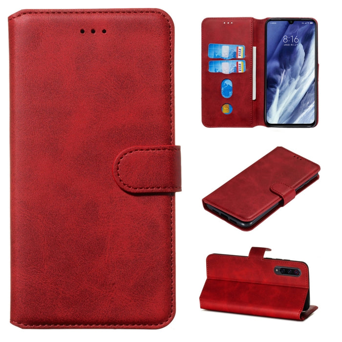 Estuche de cuero de PU con tapa horizontal y textura clásica de becerro, con soporte, ranuras para tarjetas y billetera, For Xiaomi Mi Note 10 / Note 10 Pro / CC9 Pro, For Xiaomi Redmi Note 8T, For Xiaomi Mi 9 Pro, For Xiaomi Redmi 8A / Redmi 8        ...