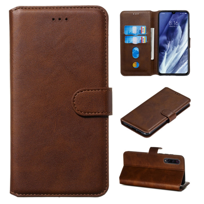 Estuche de cuero de PU con tapa horizontal y textura clásica de becerro, con soporte, ranuras para tarjetas y billetera, For Xiaomi Mi Note 10 / Note 10 Pro / CC9 Pro, For Xiaomi Redmi Note 8T, For Xiaomi Mi 9 Pro, For Xiaomi Redmi 8A / Redmi 8        ...
