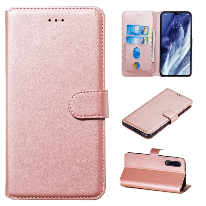 Estuche de cuero de PU con tapa horizontal y textura clásica de becerro, con soporte, ranuras para tarjetas y billetera, For Xiaomi Mi Note 10 / Note 10 Pro / CC9 Pro, For Xiaomi Redmi Note 8T, For Xiaomi Mi 9 Pro, For Xiaomi Redmi 8A / Redmi 8        ...