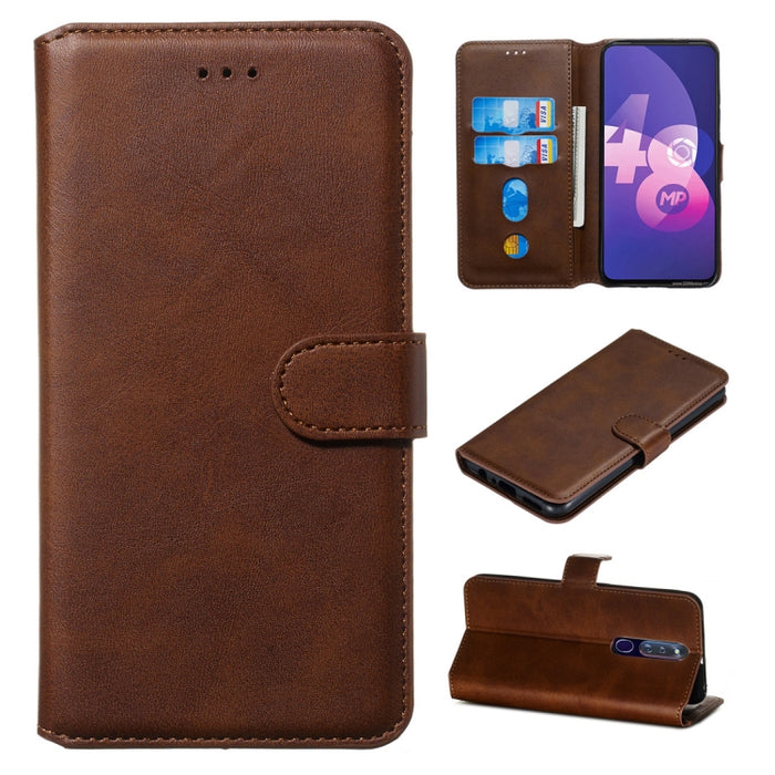 Estuche de cuero de PU con tapa horizontal y textura clásica de becerro, con soporte, ranuras para tarjetas y billetera, For Xiaomi Mi Note 10 / Note 10 Pro / CC9 Pro, For Xiaomi Redmi Note 8T, For Xiaomi Mi 9 Pro, For Xiaomi Redmi 8A / Redmi 8        ...