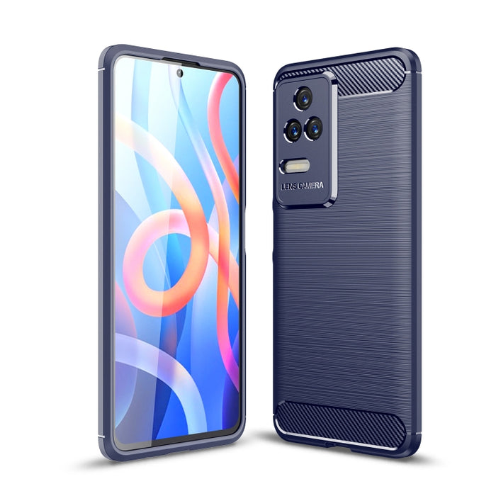 Caja de teléfono TPU de fibra de carbono con textura cepillada, For Samsung Galaxy A23 5G, For Xiaomi Redmi K50 Pro, For Xiaomi Redmi K50